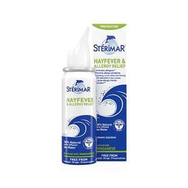 STERIMAR HAYFEVER & ALLERGY RELIEF ISOTONIC SOLUTION WITH MAGANESE 100ML