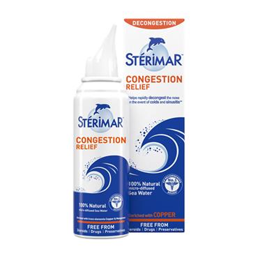 STERIMAR CONGESTION RELIEF SEA WATER SPRAY 100ML