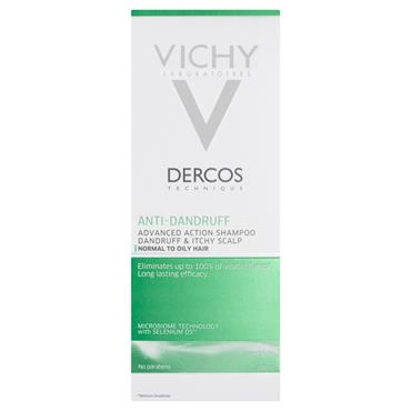 DERCOS ANTI DANDRUFF SHAMPOO NORMAL TO OILY HAIR 200ML