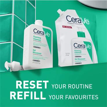 CERAVE FOAMING CLEANSER REFILL 473ML