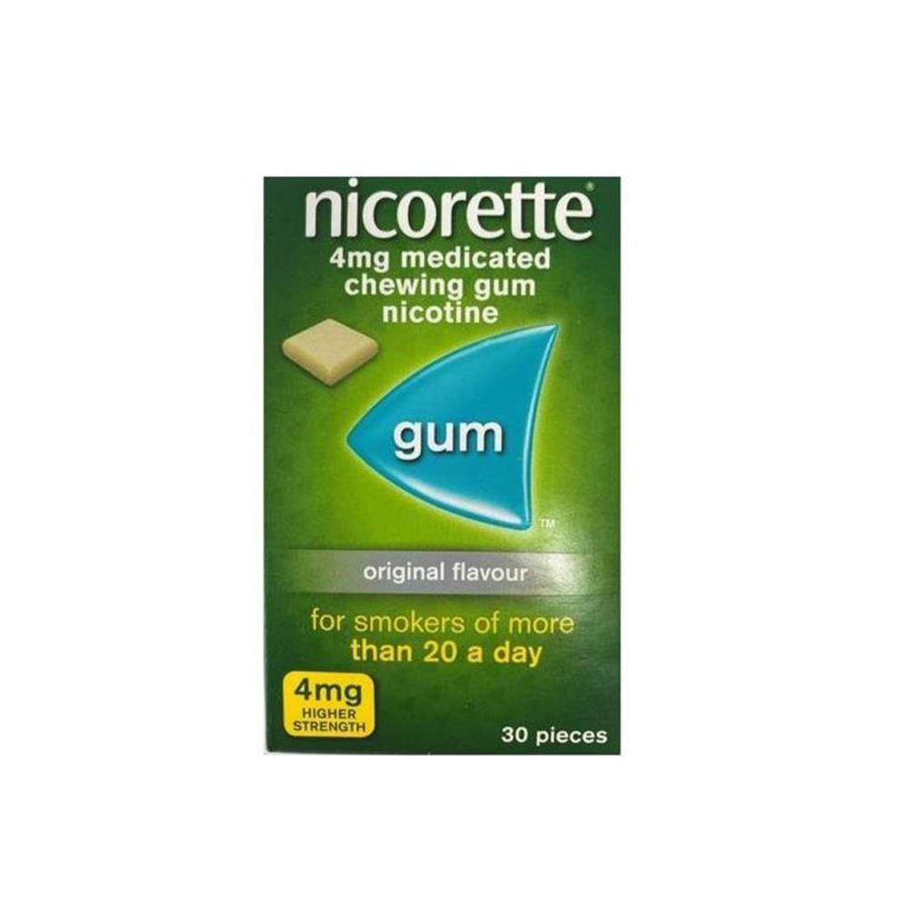 CHEWING NICORETTE GUM 4MG 30 PACK CH Tralee Ireland