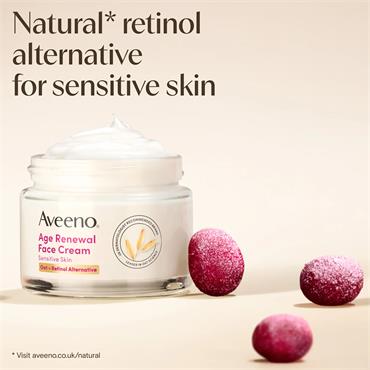 AVEENO AGE RENEWAL FACE CREAM 50ML