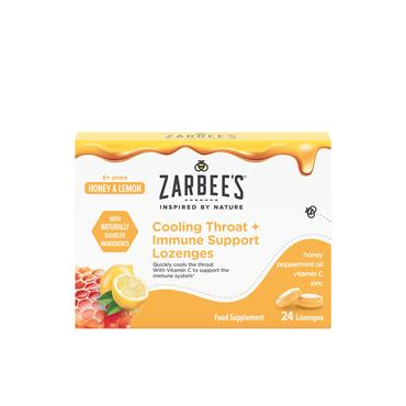 ZARBEES HONEY AND LEMON LOZENGES 24S