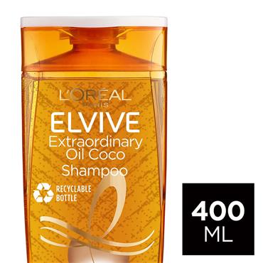 ELVIVE EXTRAORDINARY OIL COCO SHAMPOO 400ML FINE, DRY HAIR