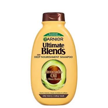 GARNIER ULTIMATE BLENDS AVOCADO OIL & SHEA BUTTER SHAMPOO 300ML
