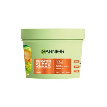 GARNIER KERATIN SLEEK MASK 370ML