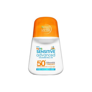 AMBRE SOLAIRE KIDS COLOURED ROLL ON SPF50+ 50ML
