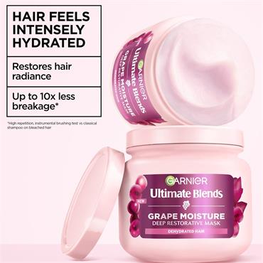 ULTIMATE BLENDS GRAPE MOISTURE MASK 340ML