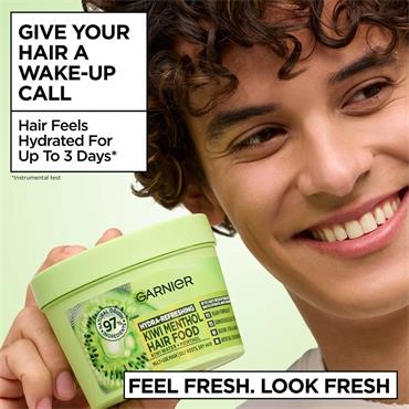 GARNIER KIWI MENTHOL HAIR FOOD 400ML