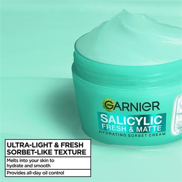 GARNIER SALICYLIC SORBET CREAM 85ML