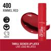 RIMMEL LIP LATEX 400 RIMMEL RED