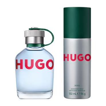 HUGO MAN EDT 75ML SET