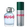 HUGO MAN EDT 75ML SET