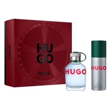 HUGO MAN EDT 75ML SET