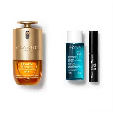 CLARINS DOUBLE SERUM EYE SET