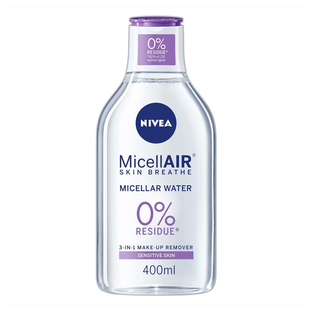 NIVEA DAILY ESSENTIALS MICELLAIR SENSITIVE 3IN1 MICELLAR WATER 400ML ...