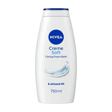 NIVEA CREME SOFT CARING FOAM BATH 750ML