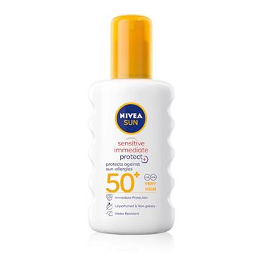 NIVEA SUN SENSITIVE IMMEDIATE PROTECT SPF50+ 200ML