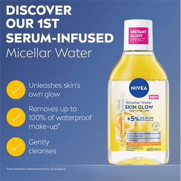 NIVEA SKIN GLOW MICELLAR WATER 400ML