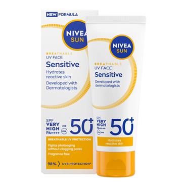 NIVEA SUN UV FACE SENSITIVE SPF50+ 40ML