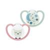 NUK SPACE NIGHT 6-18M SOOTHERS