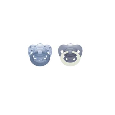 FIRST CHOICE CLASSIC DAY AND NIGHT SOOTHERS 18-36M - 2 PACK