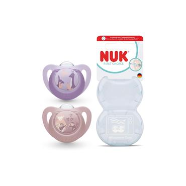 NUK FIRST CHOICE SOOTHERS 6-18M