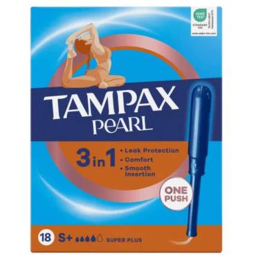 TAMPAX PEARL SUPER PLUS X18