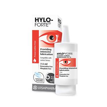 HYLO-FORTE LUBRICATING EYE DROPS 7.5ML
