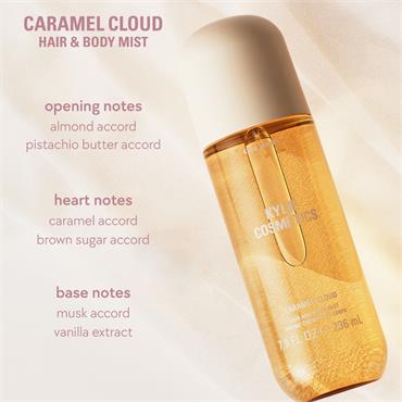 KYLIE COSMETICS CARAMEL CLOUD HAIR AND BODY MIST 100ML