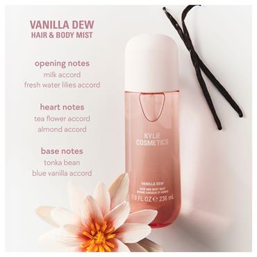 KYLIE COSMETICS VANILLA DEW HAIR AND BODY MIST 100ML
