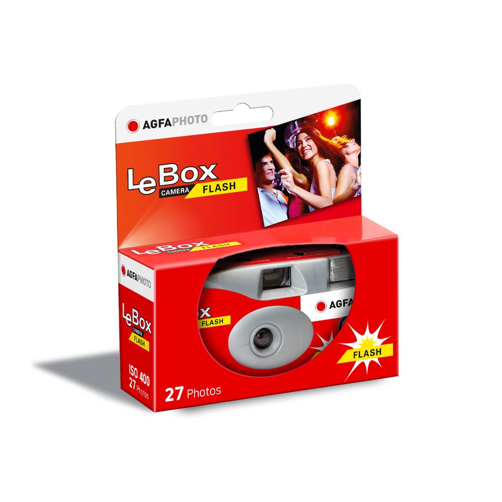 AGFAPHOTO LE BOX DISPOSABLE CAMERA WITH FLASH 27X PHOTOS CH Tralee