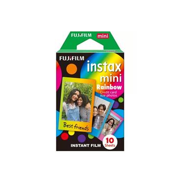 INSTAX MINI RAINBOW INSTANT FILM 10 SHEETS