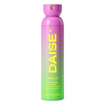 DAISE HELLO RASPBERY AND MINT ALL BODY SPRAY AND DEODORANT 120ML