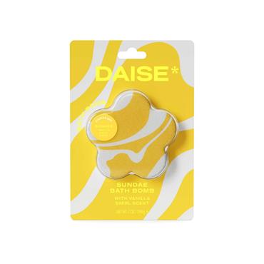 DAISE SUNDAE BATH BOMB WITH VANILLA SWIRL SCENT 198G