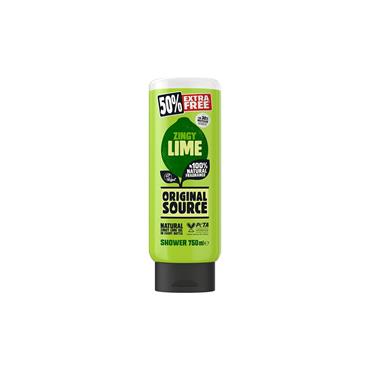 ORIGINAL SOURCE ZINGY LIME SHOWER 750ML