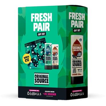 ORIGINAL SOURCE FRESH PAIR BOXERS SET