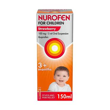 NUROFEN FOR CHILDREN STRAWBERRY ORAL SUSPENSION 150ML