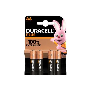DURACELL PLUS AA 4 PACK