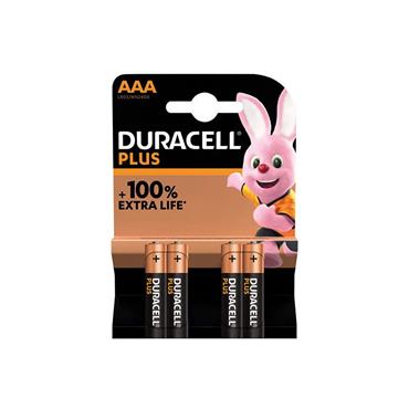 DURACELL PLUS BATTERY BOOST AAA 4PK