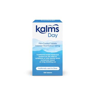 KALMS DAY VALERIAN ROOT EXTRACT TABLETS 100 S