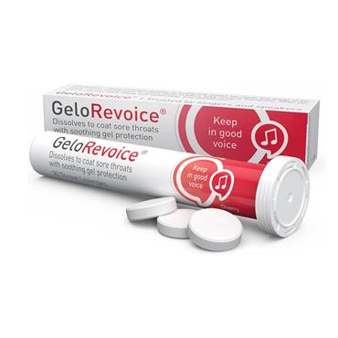 GELOREVOICE LOZENGES CHERRY 20 LOZENGES