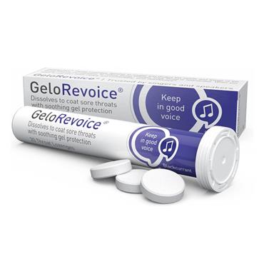 GELOREVOICE LOZENGES BLACKCURRANT 20 LOZENGES