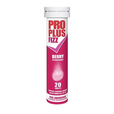 PRO PLUS FIZZ BERRY 20 TABLETS