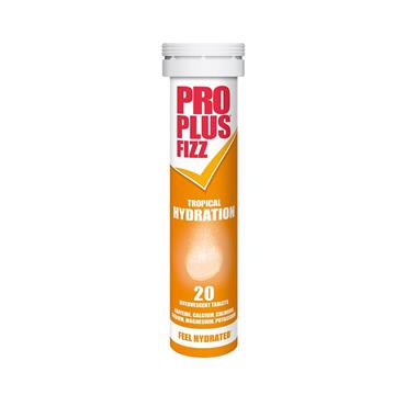 PRO PLUS FIZZ TROPICAL 20 TABLETS