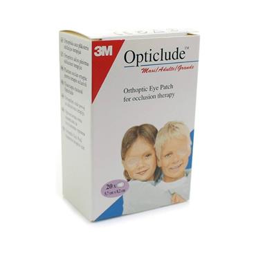 OPTICLUDE 5.7 X 8.2CM 20 PATCHES