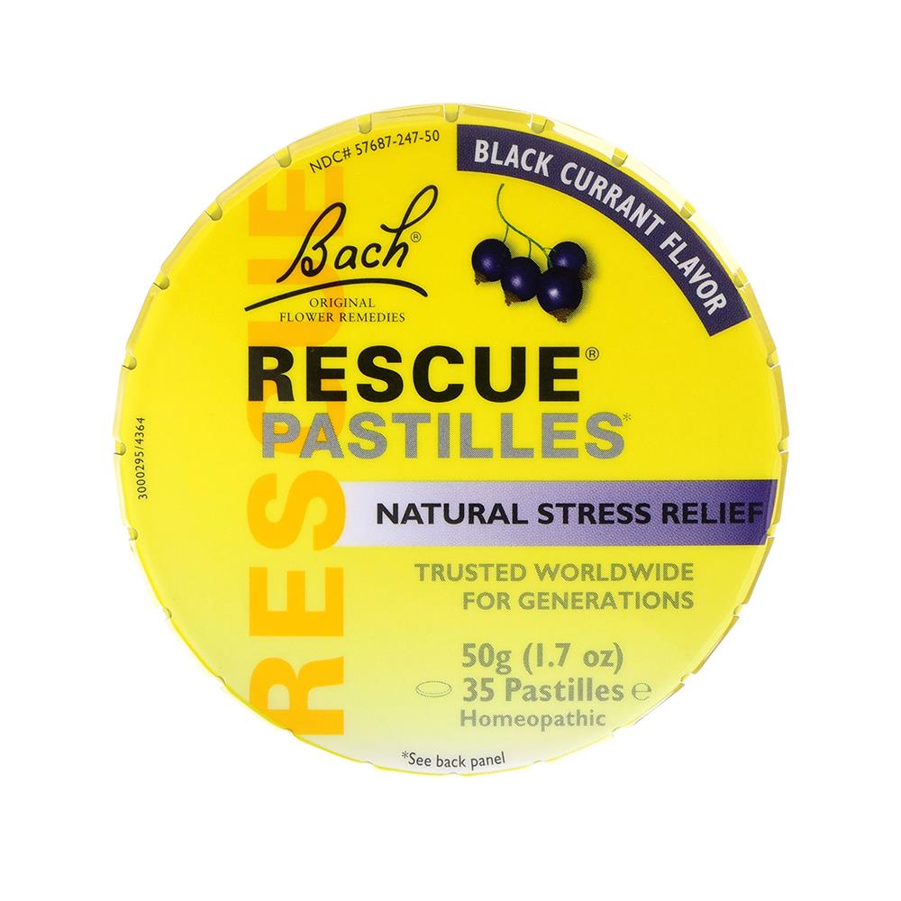 RESCUE PASTILLES SOOTHING PASTILLES BLACKCURRANT CH Tralee Ireland