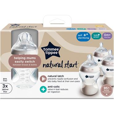 EASIVENT BOTTLE TRIPLE PACK - 260ML