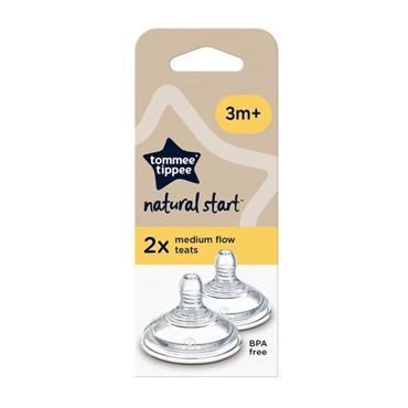 TOMMEE TIPPEE 2X MEDIUM FLOW TEATS