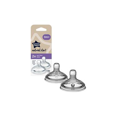 TOMMEE TIPPEE NATURAL START VARI FLOW TEATS 0M+